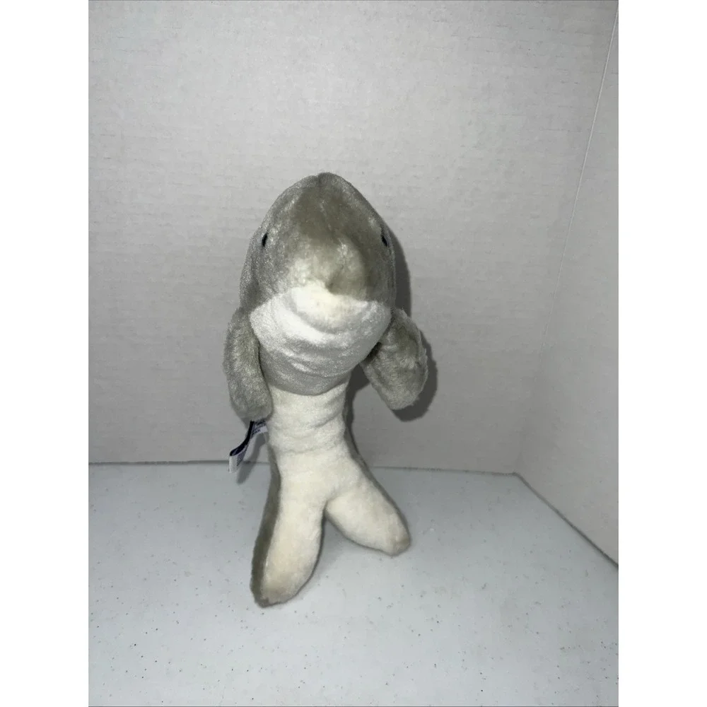 Vintage 1988 Sea World Bottle Nose DOLPHIN Nautical Stuffed Animal 9